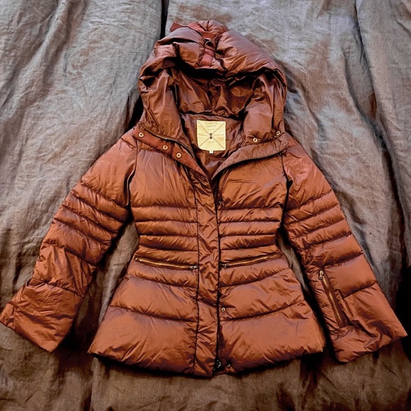 Elizabeth Roberts ⌛️ down puffer coat size S/XS - Picture 1 of 7